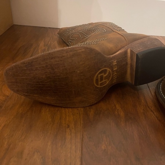 Roper Faux Leather Snip Toe Size 7.5 - Picture 4 of 6